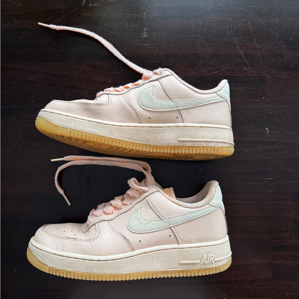 Nike Air Force 1 Light Pink with Gum Sole